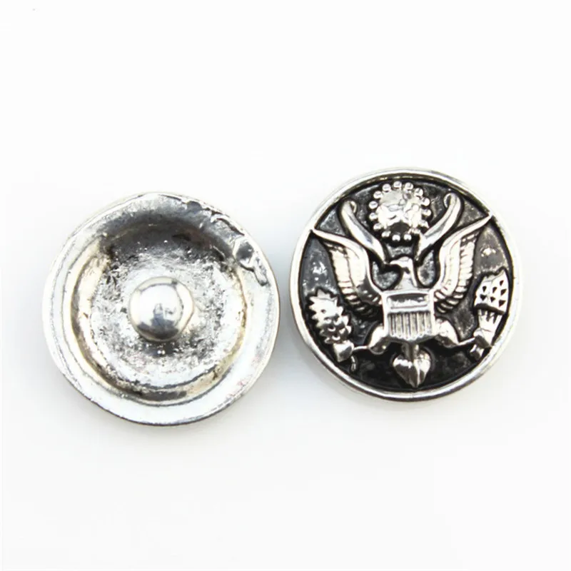 Mix Many Animal Metal Charms 18mm Owl Snap Button Bracelet For Women Fashion DIY Jewelry 2017 Hot Sale | Украшения и аксессуары