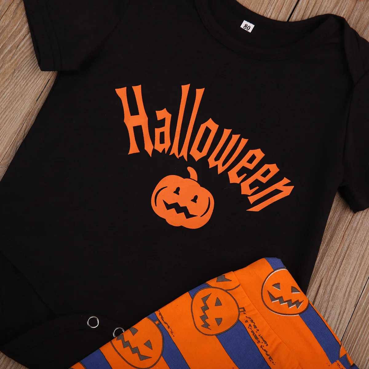 2017 Детский костюм с тыквой для Хэллоуина комплект из 4 предметов сезон осень-зима