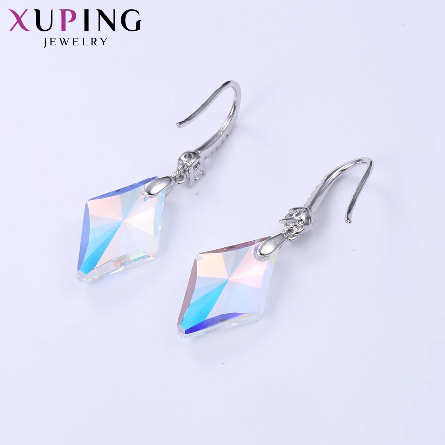 11,11 Xuping серьги конические трехмерные стильные кристаллы от Swarovski модные ювелирные изделия женские вечерние подарочные S142.7-96054
