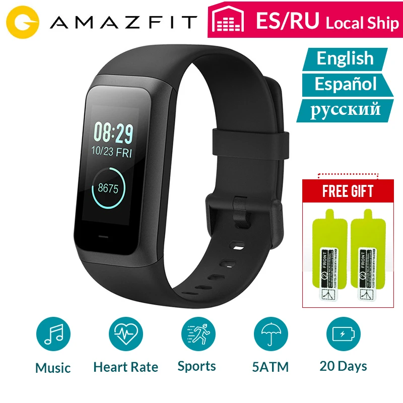 Amazfit Смарт часы спортивные Band2 Cor 2 Браслет монитор сердечного ритма