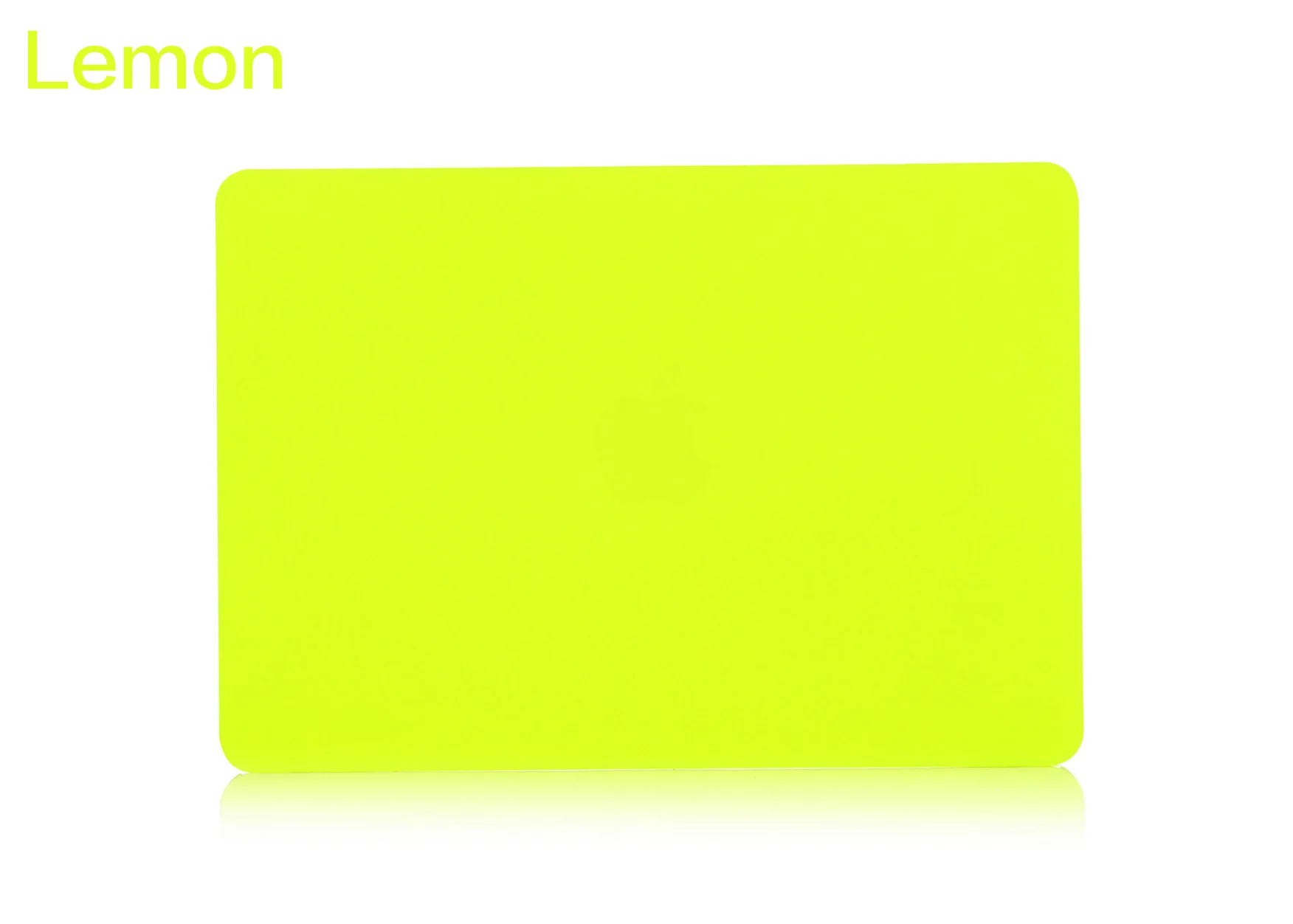 Lemon Чехол для ноутбука для Apple MacBook Pro retina Air 11, 12, 13, 15, для mac Air 13 New Pro 13, 15 дюймов A1708 A1706 A1989 A1707 оболочки - Цвет: Lemon