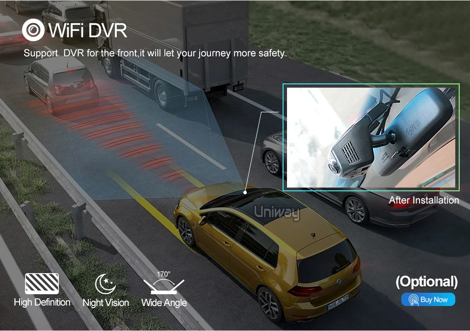 AIX251071 uniway 8 core android 8,1 автомобильный dvd для hyundai creta ix25 автомобильный Радио плеер gps навигации