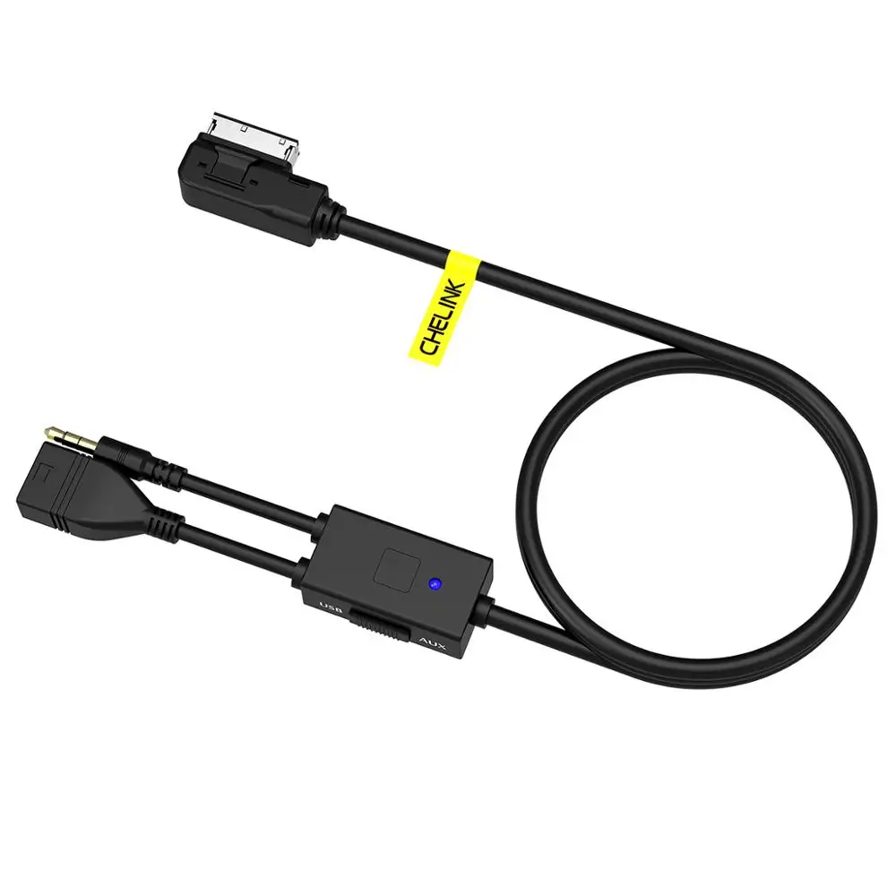 AUX Audio Cable MDI AMI MMI Interface USB Jack 3.5mm Male for Audi A6L A8L Q7 A3 A4L A4 A6 A5 A1 S5 Q5 B6 B8 C6 B7 C7 |