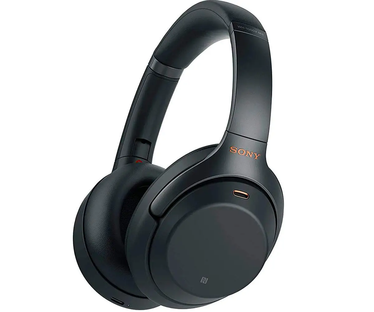 SONY WH 1000XM3B черные наушники с шумоподавлением inalãmbricos BLUETOOTH NFC высокого