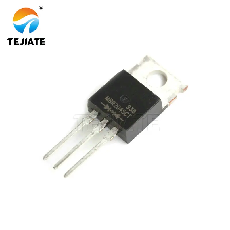 10 шт./лот MBR2045 MBR2045C выпрямители Schottky MBR2045CT 20A 45 в TO-220 Новый оригинальный наличии