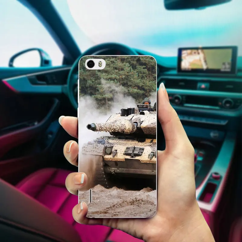 For Huawei P8 P9 P10 P20 Mate 10 Pro Y5 Y6 II Y7 Honor 6X 7X 9 Lite Shell Soft TPU Transparent Mobile Phone Cases The Tanks Fire | Мобильные