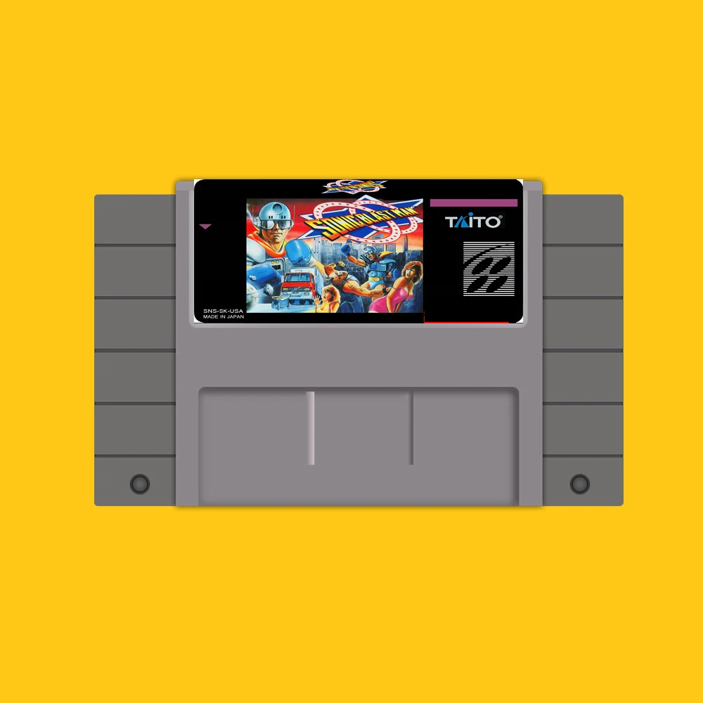 Горячая 46 Pin 16 бит NTSC игровой Картридж Sonic Blastman|16 bit|16 bit game cartridge16 cartridge |
