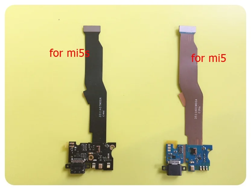 Mi5s Mi5 Charger Flex Replacement Parts For Xiaomi M5s Mi5s M5 USB Charging Port Ribbon Cable with Mic ; 10pcs/lot