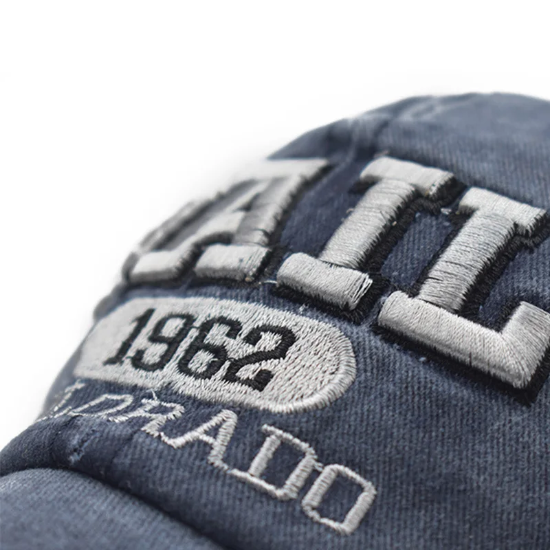 

2019 New Washed Denim Baseball Cap Snapback Hat For Men Women Dad Hat Embroidery Casual Cap Casquette Hip Hop Cap Outdoor Sport