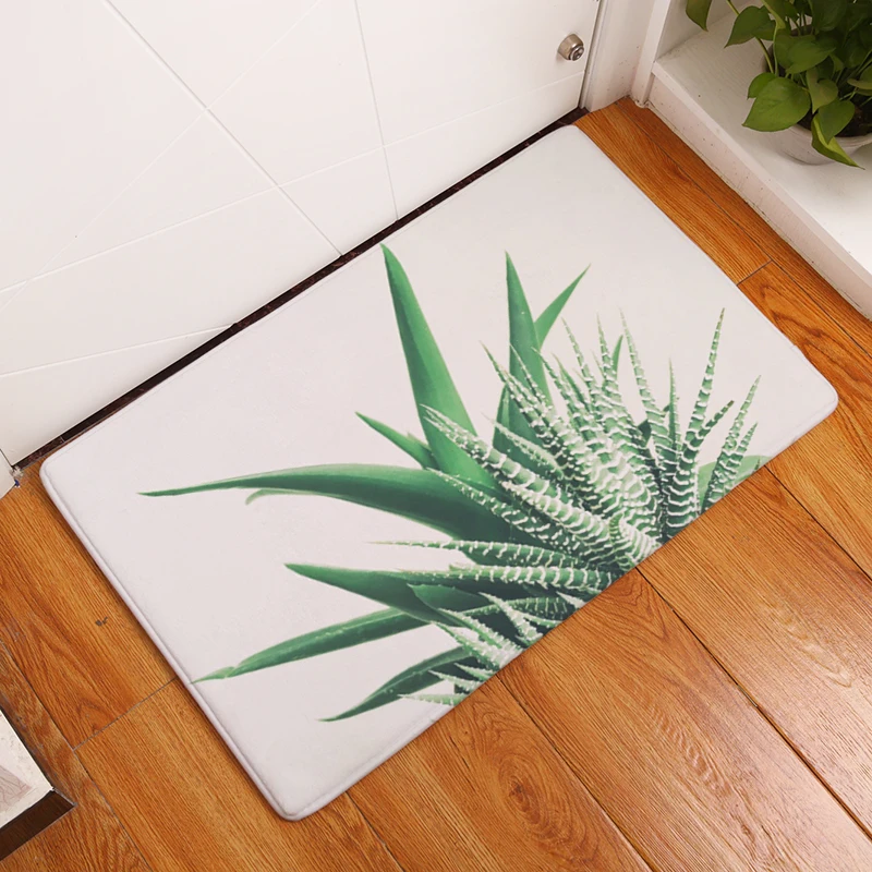 Фотообои с рисунком растений и фруктов напольные коврики для кухни ванной 40x60 50x80