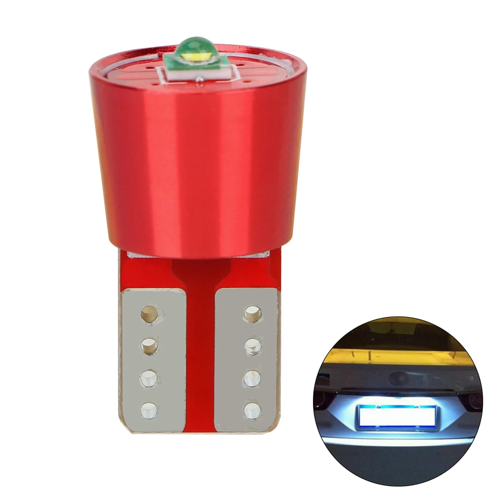 

DC 12V Super Bright Auto Interior Lights Reading Lamp Clearance Light License Plate Light Car LED Bulb T10 194 W5W 1PC