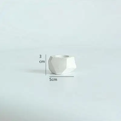 Pinkmore бетонные плантаторы формы для продажи 3D геометрический цветочный горшок силиконовые формы