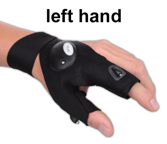 Светильник на палец для ремонта рыбалки волшебный ремешок перчатка светодиодный