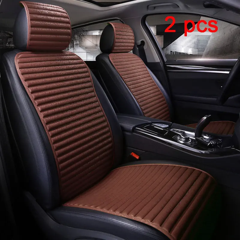 Economici 2 Pezzi Coprisedili Per Auto Tappetino Proteggi Cuscino Per Seggiolino Auto Quattro Stagioni Generale Antiscivolo Protezione Per Sedili Accessori Interni Auto
