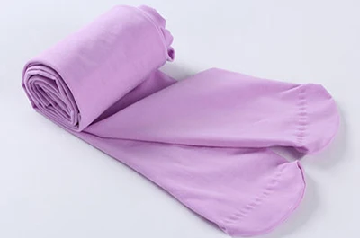 Light purple Весна-осень, яркие цвета, детские колготки для маленьких девочек, милые вельветовые белые колготки, чулки для девочка танец балет, колготки - Цвет: Light purple