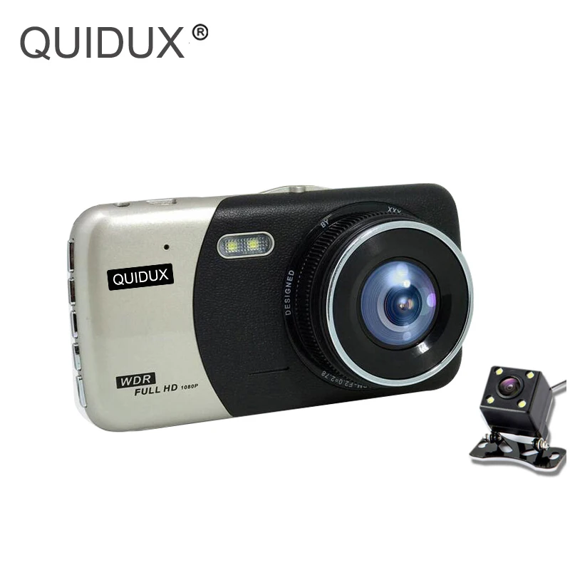 Автомобильный видеорегистратор регистратор 4 дюйма дисплей 1080 P FHD зеркало