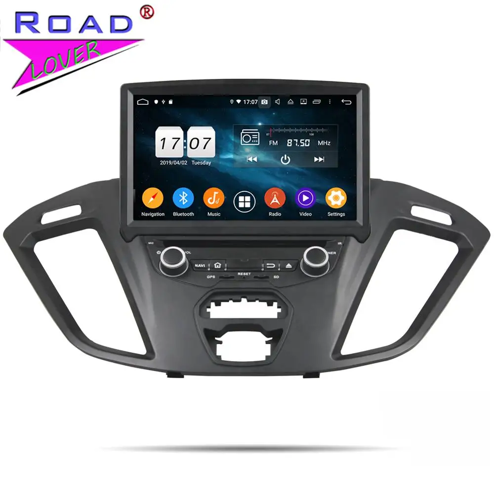 Автомобильный DVD плеер Roadlover Android 9 0 для Ford Transit 2016 стерео GPS навигация Авторадио 2 Din