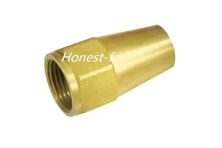 

Brass 5/8" OD 45 Degree Flare Long Nut ,Brass Flare Tube Fitting