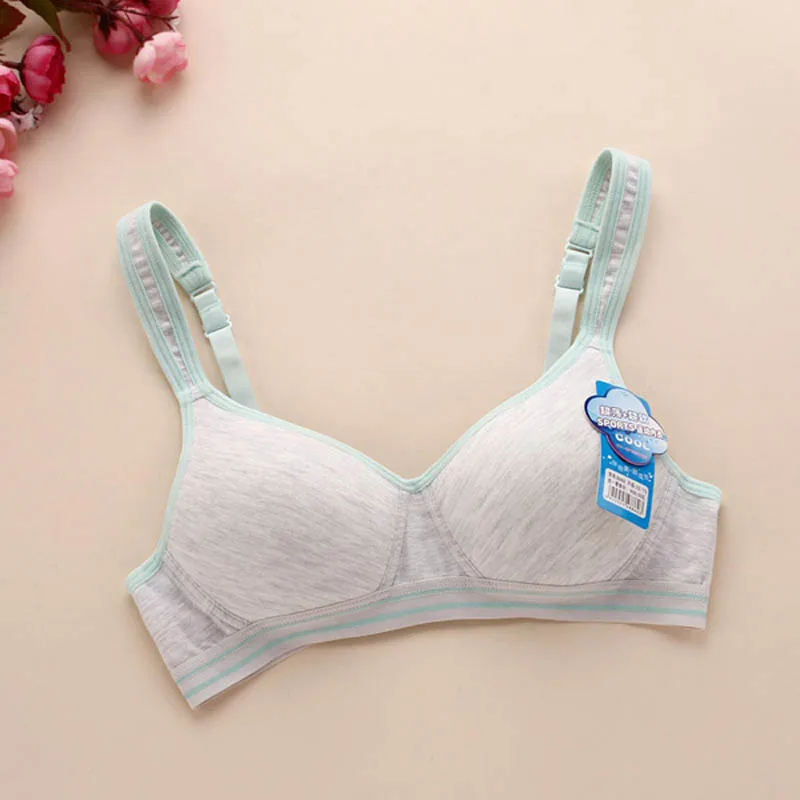 Нижнее белье для девочек из эластичного хлопка без стального кольца Женский