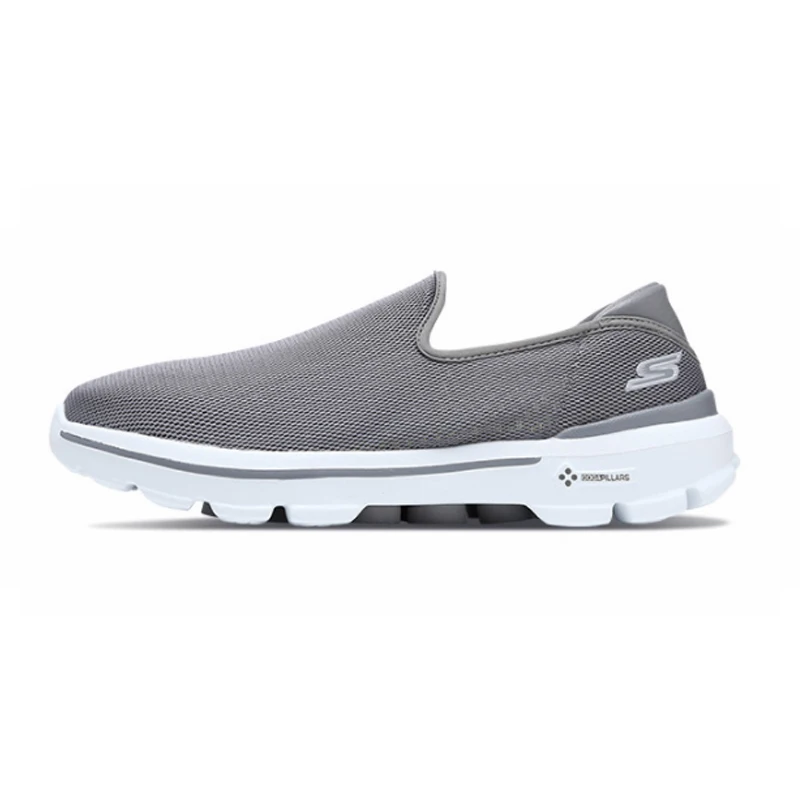Лоферы Skechers мужские дышащие плоская подошва без застежки Повседневная Удобная