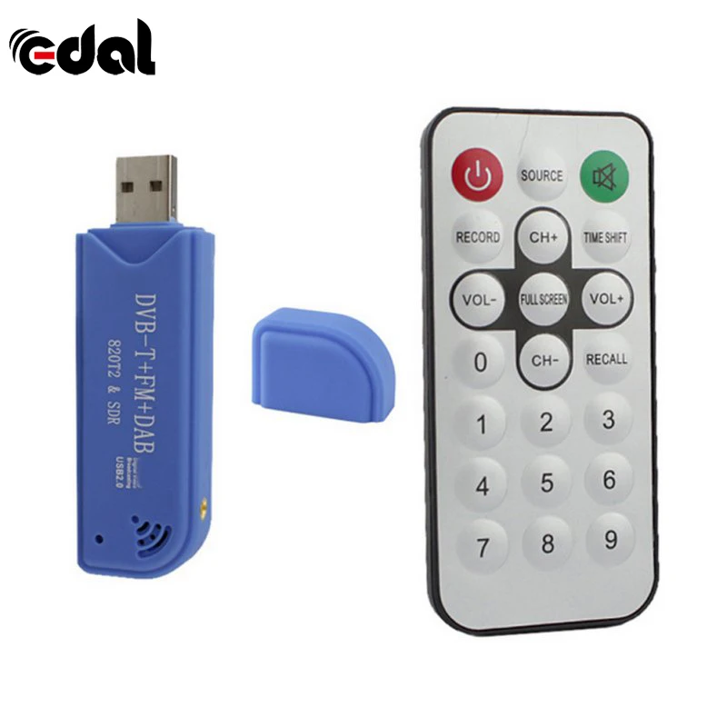 USB 2,0 программное обеспечение радио DVB-T RTL2832U+ R820T2 SDR цифровой ТВ вставляемый приемник U40
