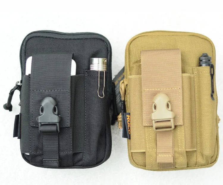 ROCOTACTICAL Высокое качество Молл Тактические Талия пакеты, изготовленные из Cordura нейлон EDC Молл военная сумка для охоты с Бесплатный Пояс кольцо
