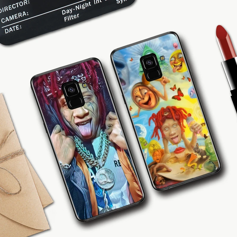 Силиконовый чехол Trippie redd Lifes a trip для Samsung A2 Core A3 A5 A6 Plus A7 A8 A9 A10 A30 A50 A60 A70 A10S A30S A50S A70s |