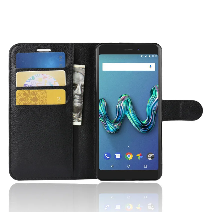 Для Wiko Tommy 3 Чехол обложка кожаный флип чехол для телефона кошелек подставка