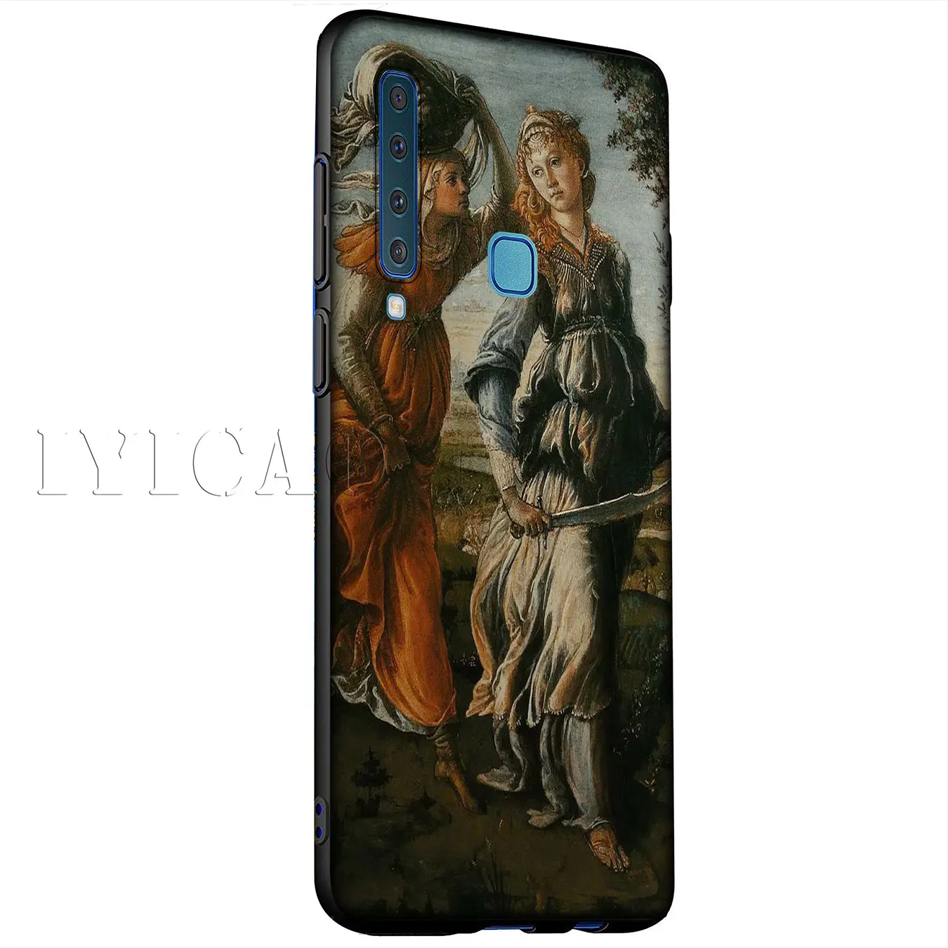 IYICAO Classic Art Silicone Soft Case for Samsung Galaxy A6 Plus A9 A8 A7 2018 A3 A5 2016 2017 Note 9 8 | Мобильные телефоны и
