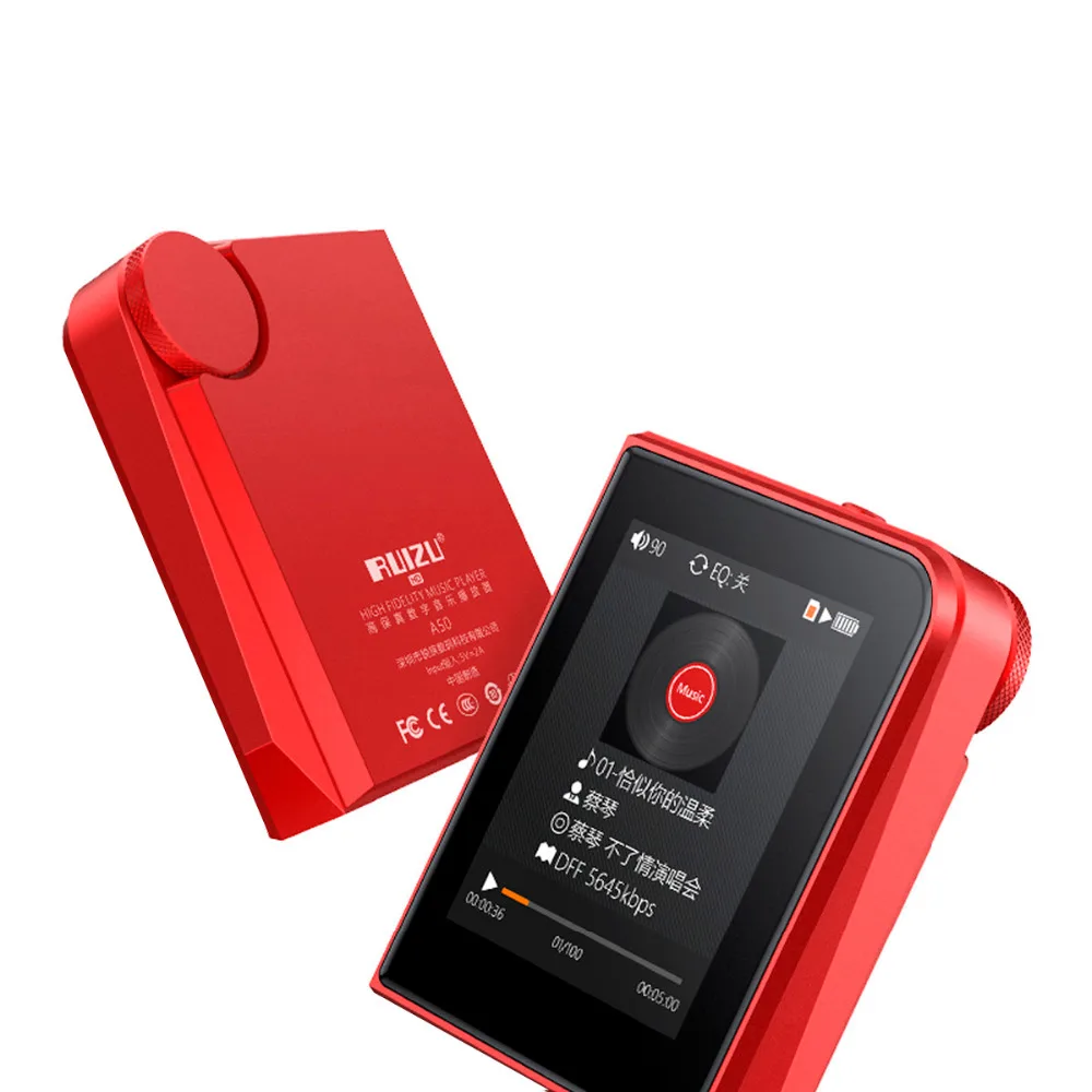 Новое поступление, профессиональный MP3 музыкальный плеер DSD128, 24 бит/192 кГц, HD, без потерь, спортивный MP3-плеер, звук ruyazu A505, MP3 плеер