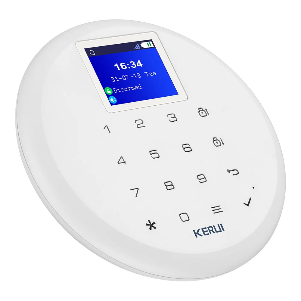 KERUI G17 Android IOS APP Control GSM домашняя система охранной сигнализации 1.7 дюймовый