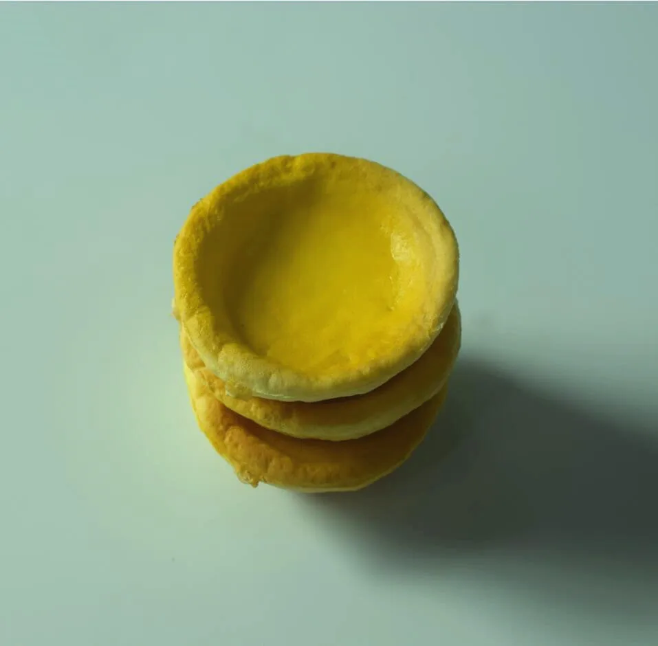 2 шт./упак. кухонные игрушки ролевые игры яйцо Тарт мягкий pu 7 см реквизит