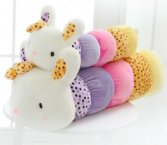 Бесплатная прямая поставка 70 см игрушки кролики гусеница ошибка удержания кукла