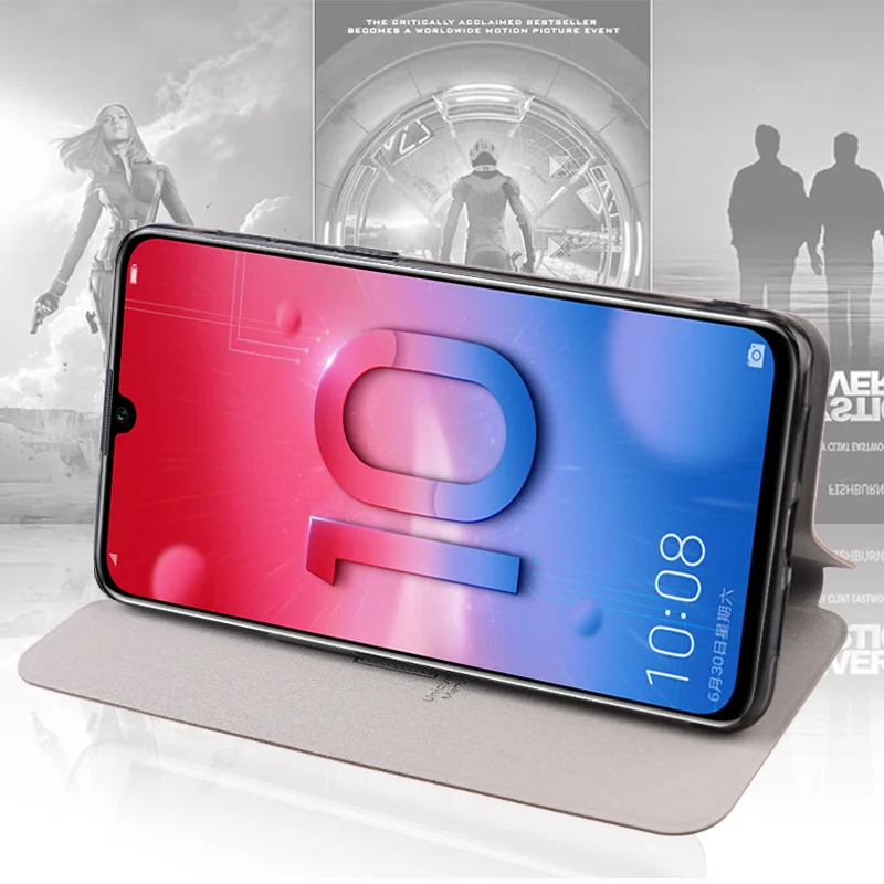 Чехол для Honor 10 lite Оригинальный Роскошный кожаный чехол-книжка серии MOFi Rui Huawei Lite