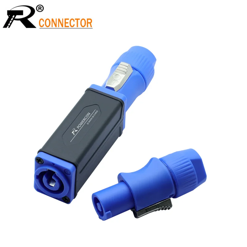 1 компл. 3 Pin Мощность Con адаптер переменного тока мужской + Женский Extender Connector 20A/250 В