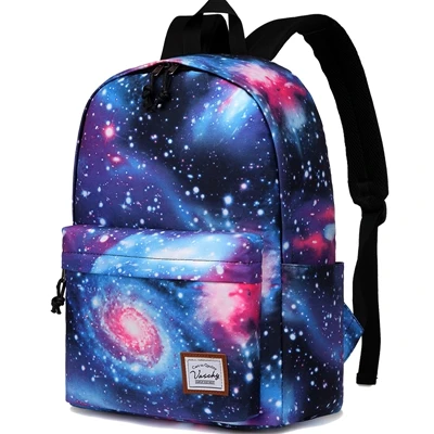 Galaxy VASCHY, женский рюкзак, школьные сумки для девочек, женские дорожные сумки, рюкзак для ноутбука, рюкзак для женщин, Mochila, женский рюкзак - Цвет: Galaxy