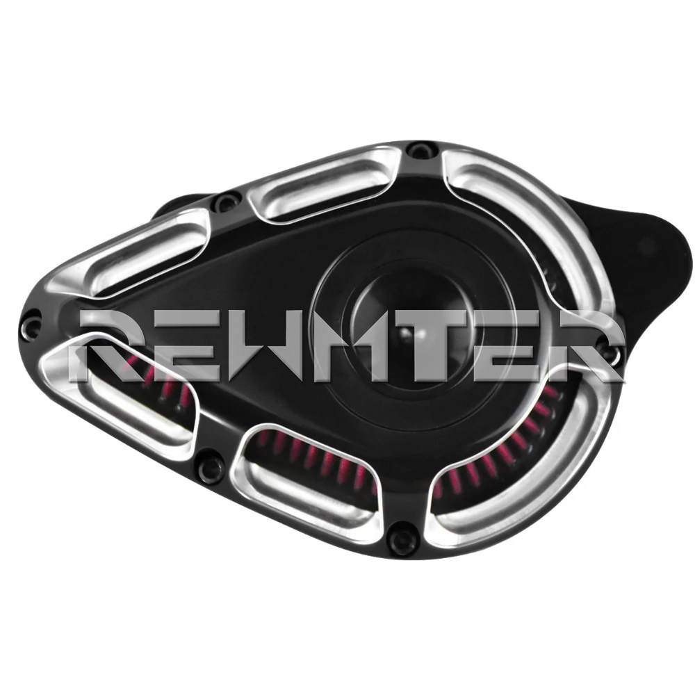 Треугольный очиститель воздуха для Harley Touring Fatbob фильтр воздухозаборника Softail