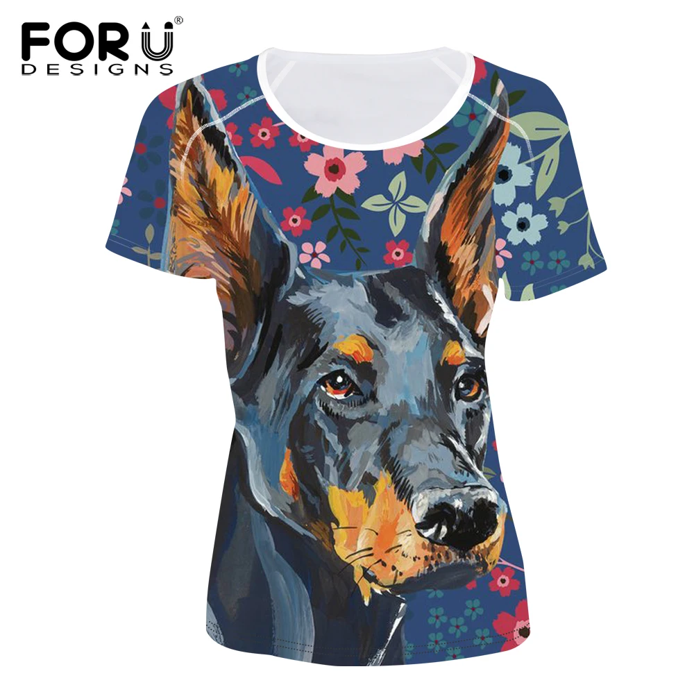 FORUDESIGNS/женская летняя одежда футболка топы с О-образным вырезом на шее женская