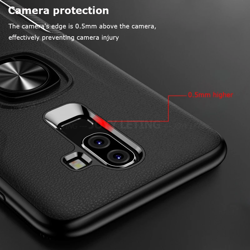 Роскошный кожаный тонкий противоударный защитный чехол для телефона Samsung Galaxy J4 J6