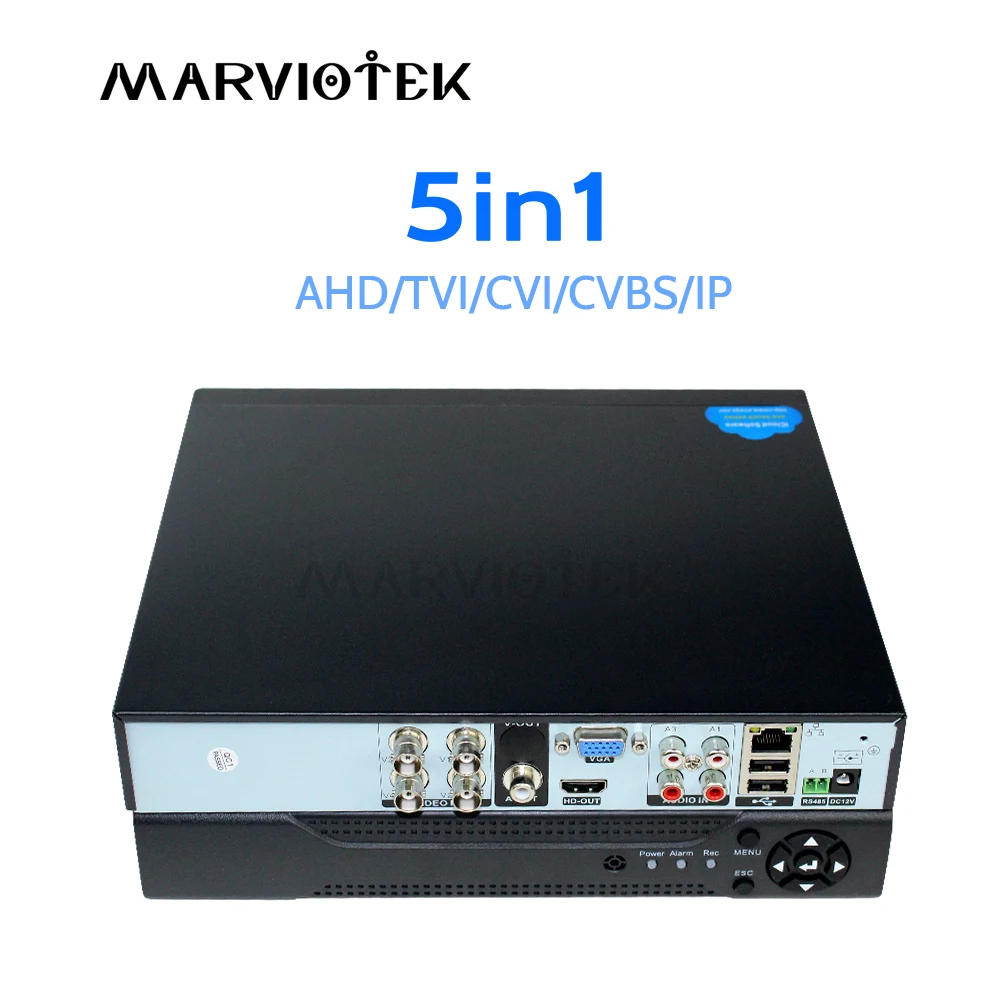 4CH AHD/TVI/CVI/CVBS/IP цифровой видеорегистратор Мини DVR HVR NVR 1080нh AHD поддержка cctv