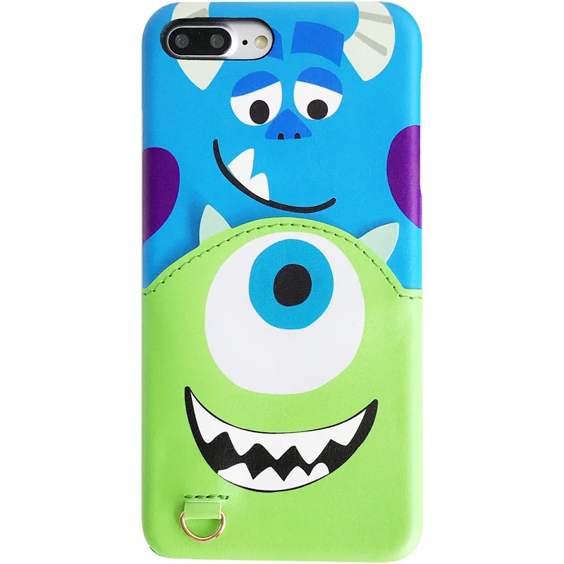 Для iPhone 11 Pro чехол для телефона Pocket monsters PU Жесткий задний Чехол XR XS Max X 6 6S 7 8 Plus Sullivan