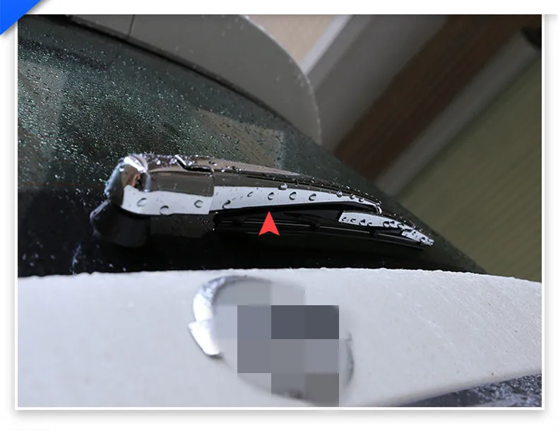 Rear Tailgate Windshield Wiper Blade Cover Exterior decoration Car Accessories For Nissan Patrol Y62 Armada 2016 2017 2018 | Автомобили и