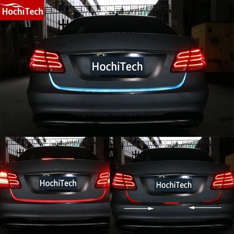 HochiTech 120 мм светодиодный автомобильный фонарь для задней двери светло голубой и