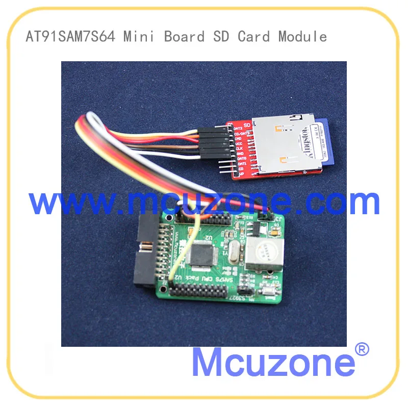 AT91SAM7S64 мини-плата sd-карта (комплект разработки ARM7) SAM7S64 7S64 | Компьютеры и офис