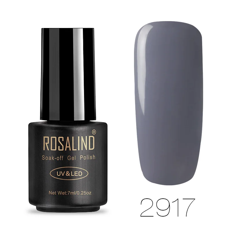 RA2917 ROSALIND гель лак набор для наращивания ногтей Vernis Полупостоянный все для маникюра Базовое покрытие ногтей УФ-гель для ногтей - Цвет: RA2917