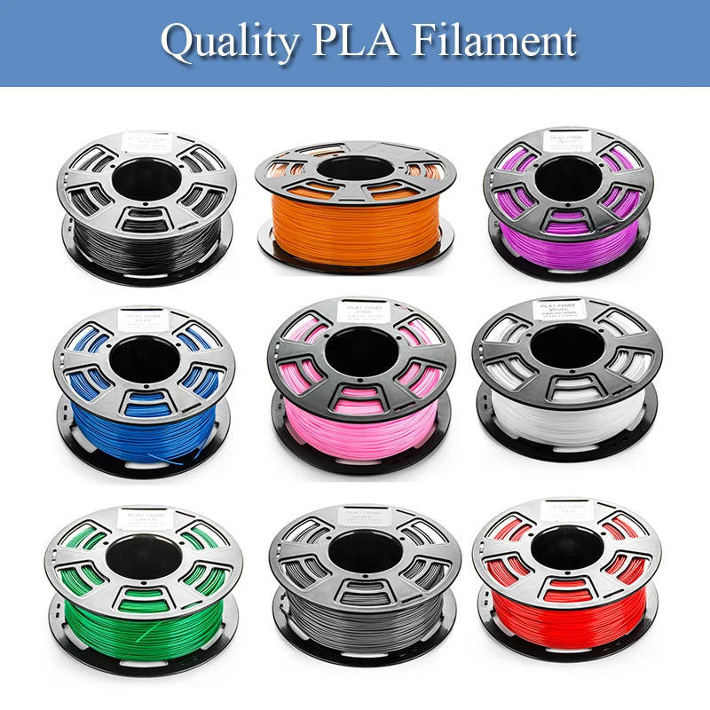 3D Printer Silky PLA Filament Marble Nylon Carbon Fiber 1kg/Roll 1.75mm Material for printer pen PETG | Компьютеры и офис
