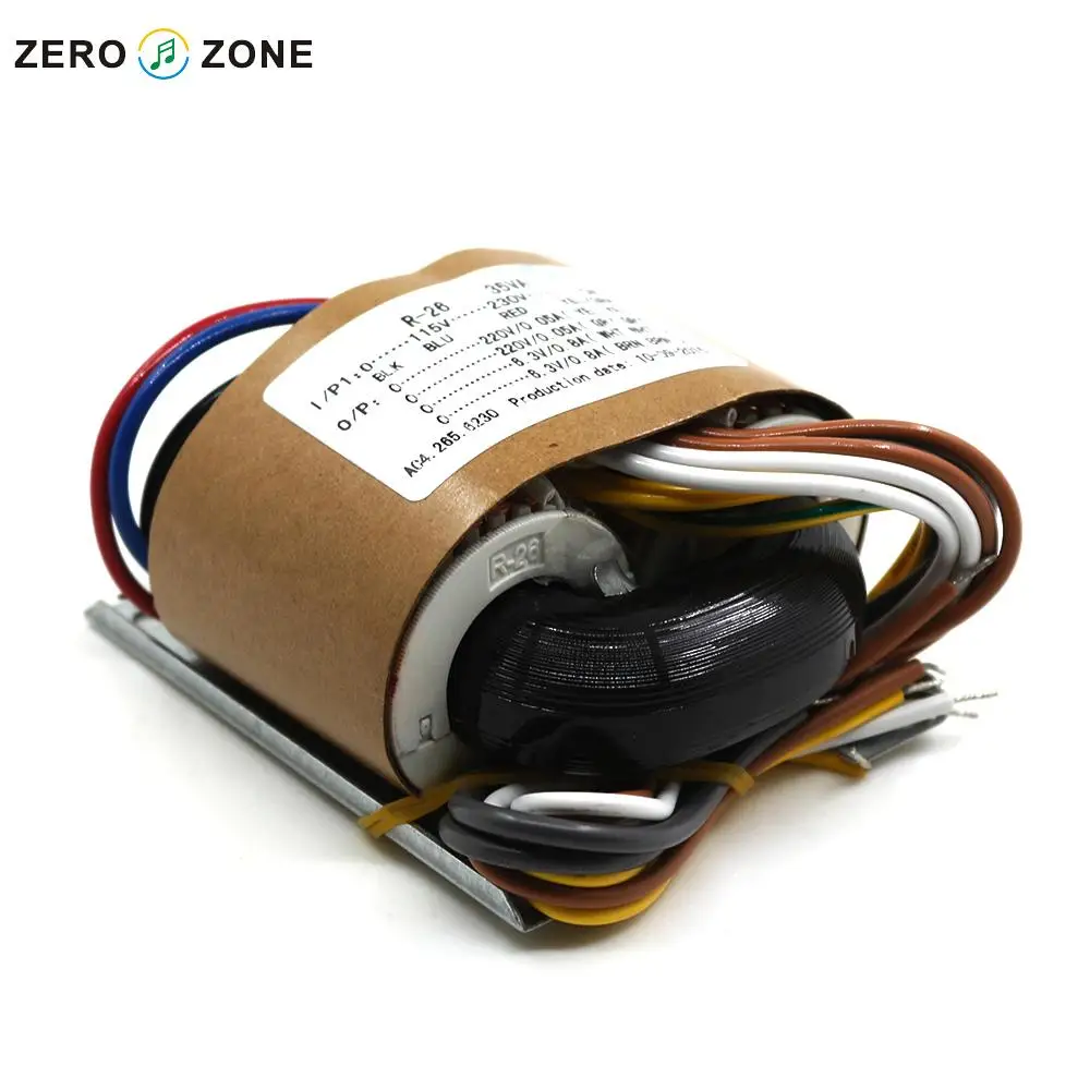 35ва (115в 230в) двойной 220В + 6 3 В/R Тип трансформатора|transformer transformer|transformer 6.3vtransformer dual |