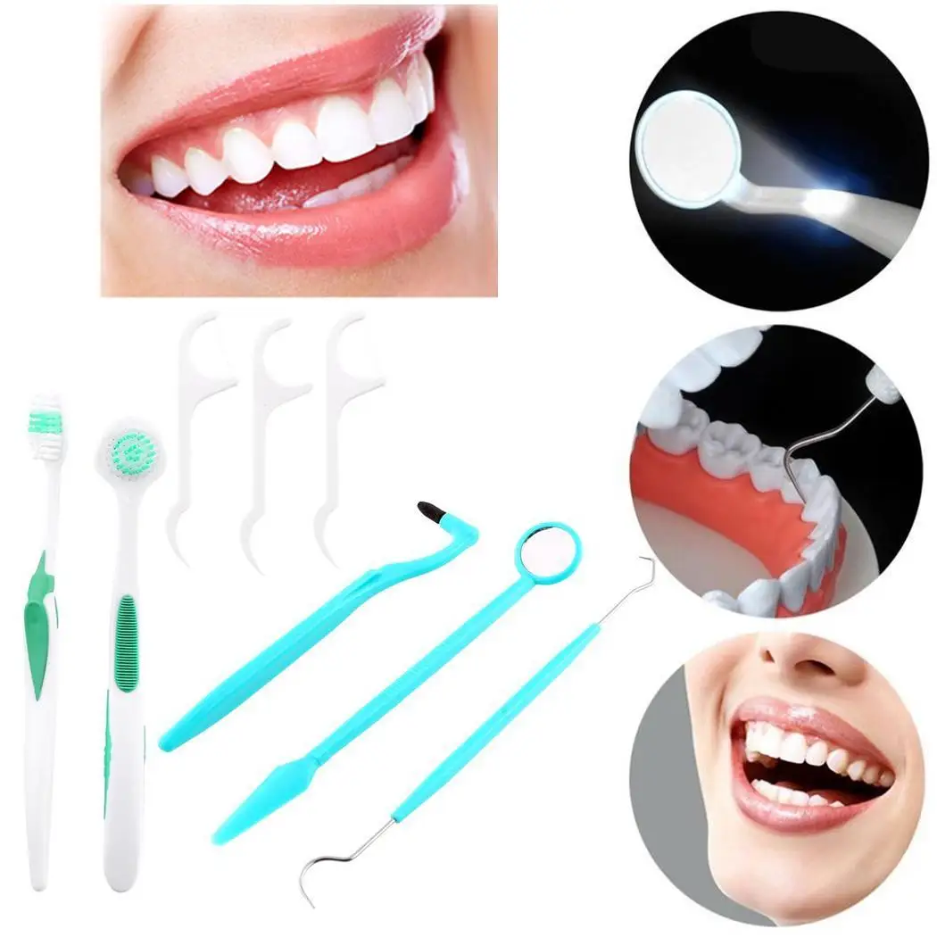 8 шт. отбеливание зубов гигиенический набор инструментов для зубного камня