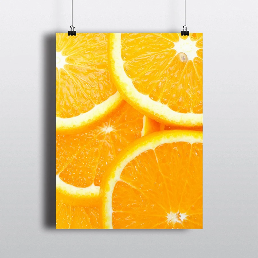 Картины Kitchen Pop Art с фруктами на холсте, печать на стену лимон, апельсин, постер для обеденной комнаты, декорация.