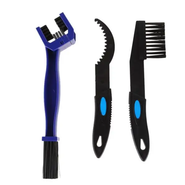 Новинка хит продаж 3 в 1 очистка велосипедной цепи для мотоцикла набор кистей